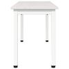 vidaXL Mesa de jantar Branco 60 x 60 x 75 cm