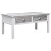 vidaXL Mesa de centro 100x50x45 cm madeira cinzento