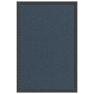 vidaXL Tapete de porta 40x60 cm azul