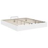 vidaXL Estrutura de Cama Ottoman Branco 193 x 120 x 25 cm Compensado