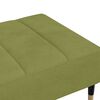 vidaXL Apoio de p&eacute;s 78x56x32 cm veludo verde-claro