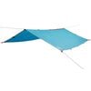 vidaXL Lona de campismo 500x294 cm imperme&aacute;vel azul
