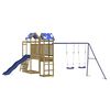 vidaXL Conjunto de brincar para exterior madeira de pinho impregnada