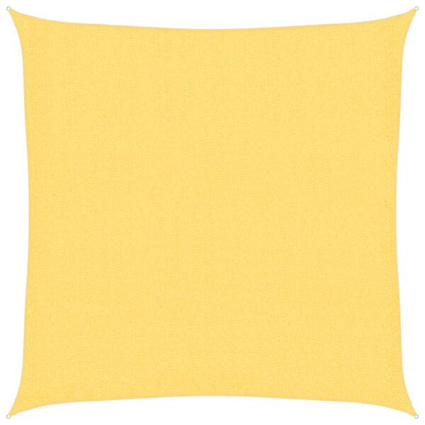 vidaXL Para-sol estilo vela 160 g/m² 3x3 m PEAD bege