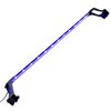 vidaXL L&acirc;mpada de aqu&aacute;rio LED com bra&ccedil;adeiras 90-105 cm azul e branco