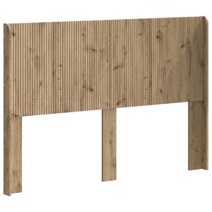 vidaXL Cabeceira Carvalho Arttisan Derivados de Madeira
