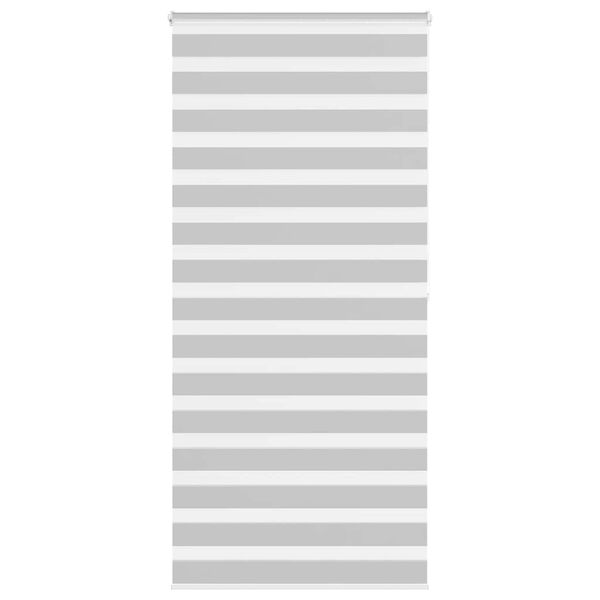 vidaXL Cortina de zebra 100x200 cm largura do tecido 95,9 cm poli&eacute;ster