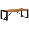vidaXL Mesa de centro 100x50x35 cm madeira de ac&aacute;cia maci&ccedil;a