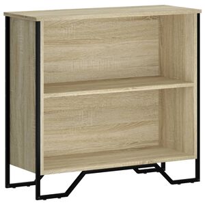 vidaXL Estante 80x31x74,5 cm derivados de madeira carvalho sonoma