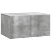 vidaXL Gabinete de TV de Parede Cinzento Cimento 59,5 x 41 x 30 cm