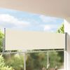 vidaXL Toldo lateral retr&aacute;til para p&aacute;tio 100x300 cm creme