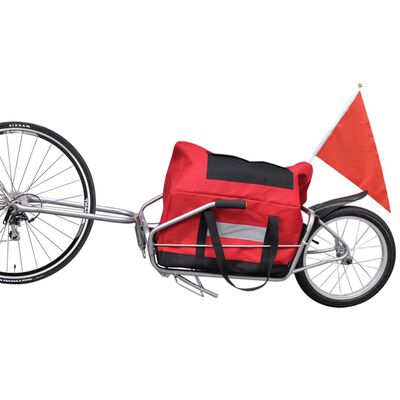 Atrelado de bicicleta c/ uma roda/saco de arrumação