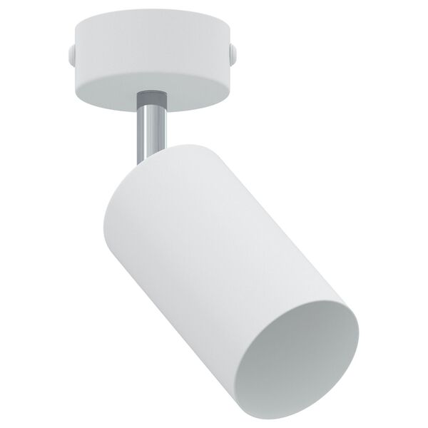 vidaXL Foco de teto Branco 6 x 6 x 16.5 cm Aço