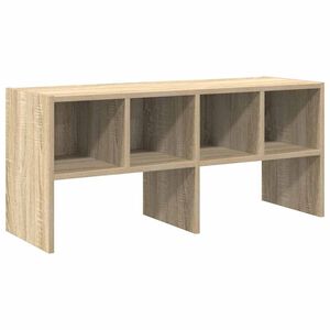 vidaXL Sapateira empilh&aacute;veis 89,5x30x40 cm carvalho sonoma
