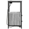 vidaXL Arm&aacute;rio de Cabeceira 2 pcs Cinza Sonoma 40 x 31 x 60 cm