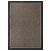 vidaXL Tapete de tecido plano para exterior 120x170 cm castanho-escuro