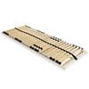 vidaXL Estrado de ripas com 28 ripas 7 zonas 90x200 cm
