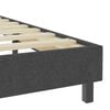 vidaXL Cama boxspring 100x200 cm tecido cinzento