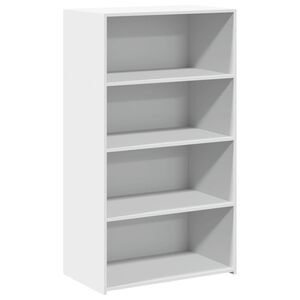 vidaXL Arm&aacute;rio alto 70x41x124 cm derivados de madeira branco