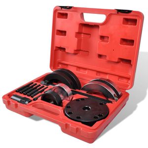 vidaXL Ferramenta instala&ccedil;&atilde;o rolamento roda dianteira 72 mm