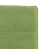 vidaXL Cadeiras de jantar 2 pcs veludo verde-claro