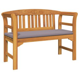 vidaXL Banco de Rosa Natural 114 x 46 x 82,5 cm