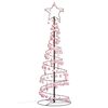 vidaXL &Aacute;rvore de Natal LED com Baubles 100 LEDs Branco Quente 150 cm