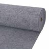vidaXL Tapete Cinzento 1,2 x 20 m Poli&eacute;ster