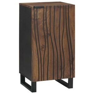 vidaXL Sideboard Castanho 40 x 33 x 75 cm Madeira de mangueira maci&ccedil;a