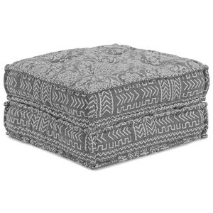 vidaXL Unidade de Sof&aacute; Modular Cinzento-claro 70 x 70 x 36 cm Tecido