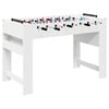 vidaXL Mesa de Pebolim Branco 125 x 60,5 x 80 cm Derivados de Madeira