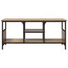 vidaXL Gabinete para TV Carvalho Artesanal 100 x 35 x 45 cm