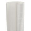 vidaXL Cerca de jardim dupla face branco 1,8x5 m PVC