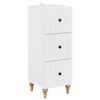 vidaXL Gabinete de Gavetas Branco 33 x 34,5 x 90 cm