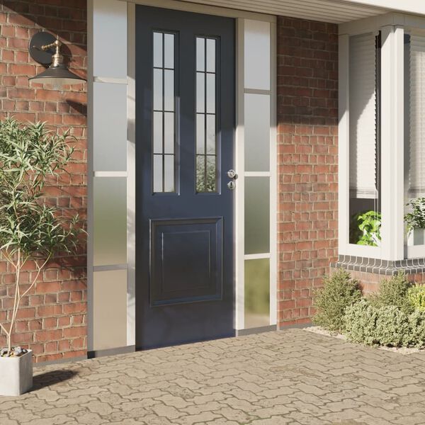 vidaXL Pel&iacute;cula solar efeito refletor est&aacute;tico 90x1000 cm PVC prateado