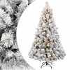 vidaXL &Aacute;rvore de Natal Articulada Artificial 180 cm 300 LED
