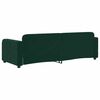 vidaXL Sof&aacute;-cama 80x200 cm veludo verde-escuro