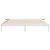 vidaXL Cama com Mesas Laterais Branco 200 x 210 cm