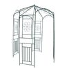 vidaXL Arco de jardim 250 cm verde escuro