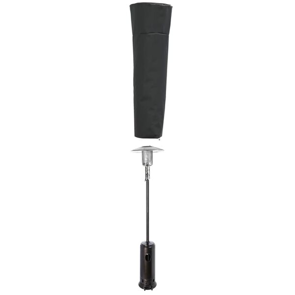 vidaXL Capas p/ aquecedor forma pirâmide 2pcs 86x47x241cm oxford 420D