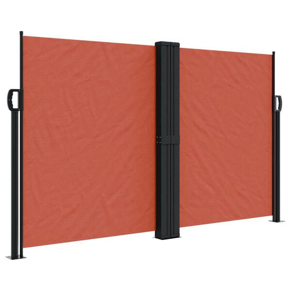 vidaXL Toldo lateral retr&aacute;til 140x1000 cm terracotta