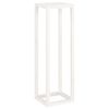 vidaXL 3 pcs conjunto de suporte plantas pinho maciço branco