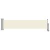 vidaXL Toldo lateral retr&aacute;til para p&aacute;tio 60x300 cm creme