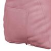 vidaXL Travesseiro para Costas Rosa 45 x 20 x 35 cm