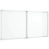 vidaXL Quadro branco magn&eacute;tico dobr&aacute;vel 120x60x1,7 cm alum&iacute;nio