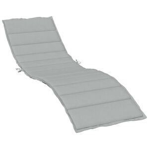 vidaXL Almofad&atilde;o para espregui&ccedil;adeira 200x50x4cm mesclado tecido