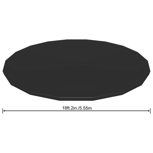 Bestway Flowclear Cobertura de piscina Fast Set 555 cm