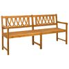 vidaXL Banco de exterior 2 -lugares 180 x 56 x 90 cm