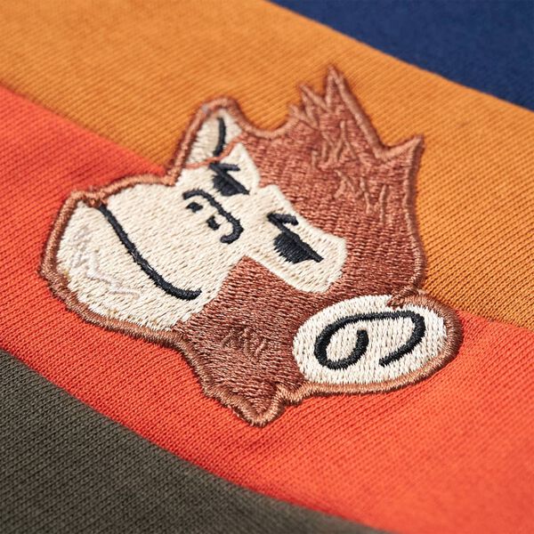 Sweatshirt para crian&ccedil;a azul-marinho 92