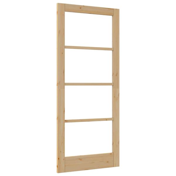 vidaXL Porta Interna ORKDAL Castanho 86 x 198,5 cm